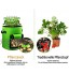 JahyElec 3PCS Sacs de Plantation de Jardin Sac pour Plantes de 7 gallons avec fenêtre et poignées Pots en Tissu Non-tissé pour Pommes de Terre Carottes ,Fraises,Fleurs et tomates