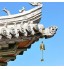 Carillon du Vent 5PCS Bénédiction Feng Shui Carillons Décoratifs D'extérieur Suspendu Chanceux Chinois Carillon à Vent Phoenix Cloche de Métal Bois Bronze Windchime pour la Maison et Jardin