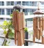 Fablcrew Carillons Éoliens en Bambou,Carillon à Vent en Bambou et Noix de Coco Décoration Suspendu pour Intérieur et Extérieur,Jardin