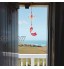 Happyyami Style japonais créatif carillons éoliens maison décors cadeau fait main cloches à vent en verre ornements décoration de voiture cadeau d'anniversaire