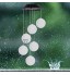 Linkstyle Carillons de Vent Solaire LED imperméable à l'eau changeant de Couleur Boule Solaire Romantique Vent Cloche lumières Cadeau pour mère Jardin extérieur Maison Cour Patio décoration