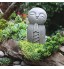 FLAMEER Statue Jizo Bouddha Jizo pour Votre Maison ou Jardin Décoration Extérieure Art Jardin Sculptures