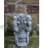 gartendekoparadies.de Grand Ganesh la Statue Divine de l'hindouisme Dieu en Pierre reconstituée résistant au Gel Gris