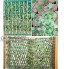 Clôture de lierre artificiel Clôture en fausses feuilles Écran extensible pour toile de fond de jardin cour décoration de la maison