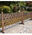 Clôture extensible rétractable barrière de jardin extensible en bois pour animaux de compagnie clôture décorative en bois pour animaux de compagnie clôture de sécurité pour animaux de compagnie