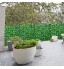 MFLASMF Treillis Extensible occulta clôture de Plantes de Jardin Artificiel,Clôture Pare-Vue Feuillage pour Balcon,pour la Maison Jardin Bureau De Mariage,Clôtures décoratives 0.5x1M