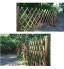 NLMWL-Y Clôture expansible de clôture décorative de barrière de Balcon télescopique en Bois de barrière Extensible en Bois