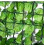 Outsunny Haie Artificiel érable Brise-Vue décoration Rouleau 3L x 1H m Feuillage réaliste Anti-UV Vert