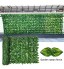Sundos Clôture de balcon artificielle avec feuilles de lierre Clôture de jardin en rotin Clôture de jardin Simulation de plantes Résistant aux UV Clôture de jardin 0,5 x 3 m