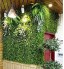 XUSHAN Haie Artificielle Plante Verte Panneaux de Verdure Mur Végétal Décoration Jardin Clôture Cour Plafond Restaurant Mur d'ombrage,soulage la copiopie Augmenter l'atmosphère 60X40 CM A 2PC