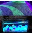 CHIKIXSON Pierres Lumineuses 100 Pièces Cailloux Décoratifs Lumineux Colorés pour Jardins Couloirs de Cour Aquariums Aquariums Vases Vert