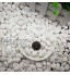 Ksnnrsng Gravier Décoratif Blanc de Pierres Décoratives pour Vases Cailloux Décoratifs Environ Gravier Blanc pour Pots de Fleurs Plantes Jardinières Bols Aquarium Décors Blanc 1 kg
