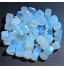 LULIJP Pierres décoratives Opal Cube Cube Cube Naturel Cristaux minéraux Gemstones Jardin Fine Jardin Reiki Feng Shui Décoration Stones Color : Bleu Size : 200g