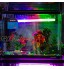 moinkerin 100 Pièces Pierres Lumineuses Colorées Lumineux Cailloux Artificiels Pierres pour la Décoration de Jardin, Extérieure Aquarium Gravier de Résine Décorative