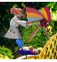 Moulin à Vent Coloré Whirligig Clown Series Windmill Sculptures et Mobiles à Vent Statues de Jardin de Printemps Pour Le Décor de Jardin