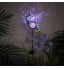 TERESA'S COLLECTIONS Paon en métal LED Solaire Figure de Jardin Décoratifs Lumières Menées Solaires de Pieu de Jardin en Métal,Ornements Solaires de Paon pour la Décoration de Patio 31,5Pouces