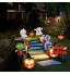 Décoration de Jardin d'halloween 7pcs Halloween Yard Signe des décorations de pelouse extérieures Happy Halloween Jardin Scène Accessoires Halloween Yard Color : 7pcs