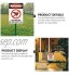 VOSAREA Lot de 3 panneaux en tôle avec inscription « No Peeing Be Respectful » pour jardin et pelouse