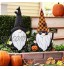 ZOVCO Décoration de jardin pour Halloween décoration de jardin avec mât de jardin décoration d'extérieur pour Thanksgiving D
