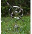 Cadran solaire à poser décoration style antique aluminium nickelé 59 cm
