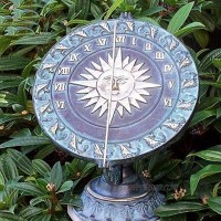 Gartentraum Décoration de Cadran Solaire pour Le Jardin Helios