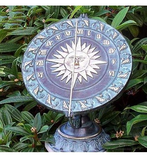 Gartentraum Décoration de Cadran Solaire pour Le Jardin Helios