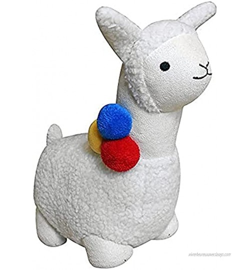 Riva Home DST MUL Llama Door Stop Polyester Weiß Taille Unique