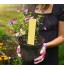 HERCHR 100 Pcs Plante Étiquette en Plastique Etiquette Semis 2 Colorées pour Les Panneaux de Jardin Pots de Pépinière de Plantes