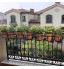 NILICAN Paniers de jardinière suspendus en fer forgé pour la maison le balcon les produits en fer pour plantes cultivées à la maison Noir
