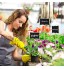 Venga amigos Étiquette de Jardin 30 Pieces T-Type Étiquettes Plantes en Boi Imperméable Etiquettes de Plantes en Ardoise pour Jardin Graines Arbres Herbes Fleurs