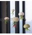Lot de 5 pots de fleurs créatifs en forme de coquillage en hêtre de mer pour décoration de jardin