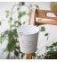 YIPON Pots de fleurs à suspendre 2 seaux vintage en métal avec poignées pour balcon décoration de jardin