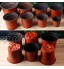 C-manual Lot de 50 pots de fleurs ronds en plastique 20,3 cm