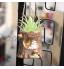 Cabilock Souche d'arbre Rétro Plantes Suspendues Pots de Fleurs Résine Chat Pots de Cactus Succulentes Bonsaï Pot Miniature Ornements de Jardin pour La Décoration Intérieure Intérieure Extérieure