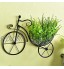 Panier à Fleurs Mural pour Vélo Support à Fleurs en Fer Forgé De Conception De Bicyclette Support De Plante De Décor De Fleur Artificielle De Bicyclette Support De Pot De Fleur Suspendu Unique