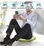 ZRSWV Coussin épais pour s'agenouiller tapis de siège avec poignées mousse à mémoire de forme confortable pour jardinage yoga réparation de voiture 50 x 30,5 x 3,8 cm vert
